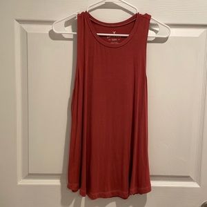 burnt orange soft and sexy tank